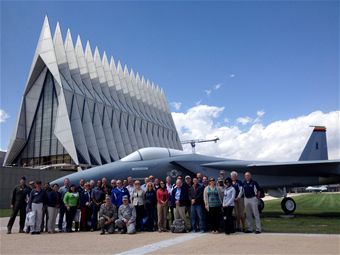 Team Dover civic leaders tour AF Academy, Cheyenne Mountain